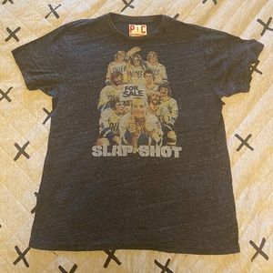 Palmercash Slap Shit Hockey Shirt XL Black Heather